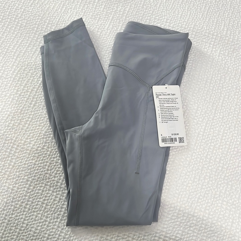 Lulu lemon power thru HR tight 25’’